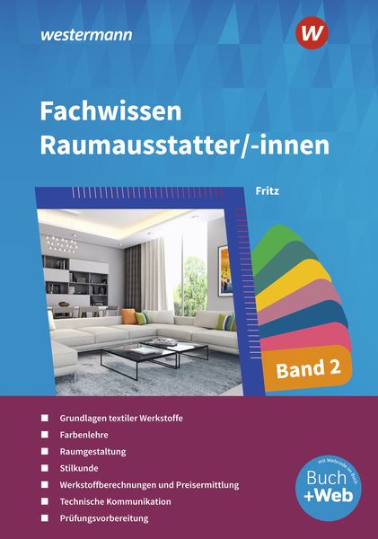 Produktbild: Fachwissen für Raumausstatter/-innen 2. Schulbuch