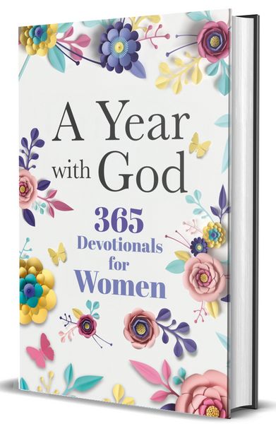 Produktbild: A Year with God: 365 Devotionals for Women