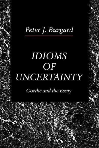 Produktbild: Idioms of Uncertainty