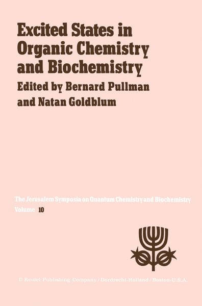 Produktbild: Excited States in Organic Chemistry and Biochemistry