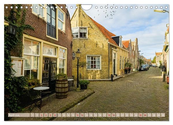 Produktbild: Ein Blick auf Enkhuizen in Holland (Wandkalender 2026 DIN A4 quer), CALVENDO Monatskalender