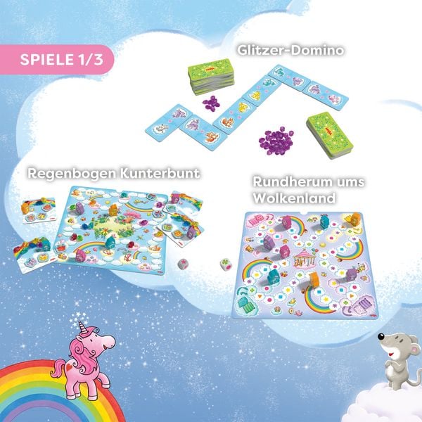 Produktbild: Einhorn Glitzergl&uuml;ck - Spielesammlung