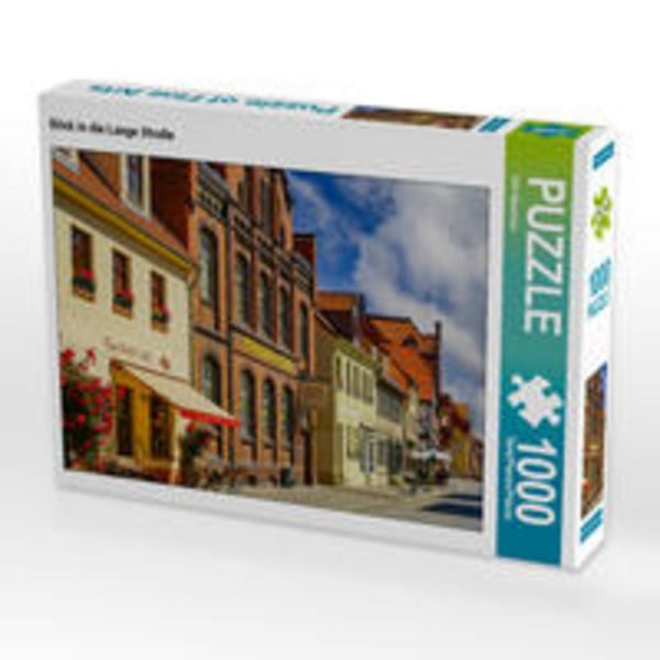 CALVENDO Puzzle Blick in die Lange Straße | 1000 Teile Lege-Größe 64x48cm Foto-Puzzle für glückliche Stunden