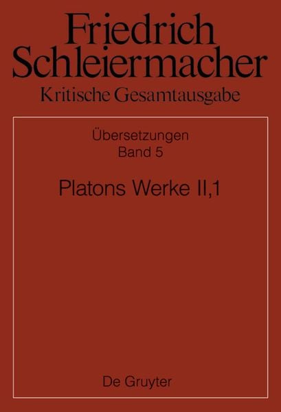 Produktbild: Platons Werke II,1, Berlin 1805. 1818