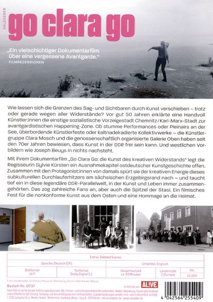 Produktbild: Go Clara Go: die Kunst des kreativen Widerstands