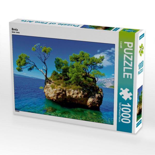 Produktbild: CALVENDO Puzzle Brela | 1000 Teile Lege-Gr&ouml;&szlig;e 64x48cm Foto-Puzzle f&uuml;r gl&uuml;ckliche Stunden