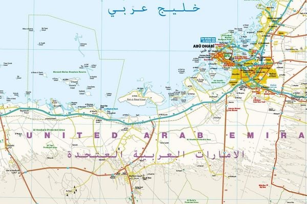 Produktbild: Reise Know-How Landkarte Vereinigte Arabische Emirate | United Arab Emirates (1:600.000)