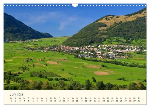 Produktbild: Vinschgau - Die Sonnenseite S&uuml;dtirols (Wandkalender 2026 DIN A3 quer), CALVENDO Monatskalender