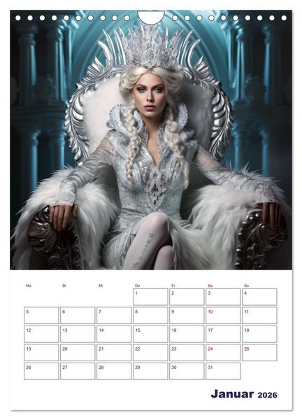 Produktbild: Die lebhafte Jahreszeiten! (Wandkalender 2026 DIN A4 hoch), CALVENDO Monatskalender