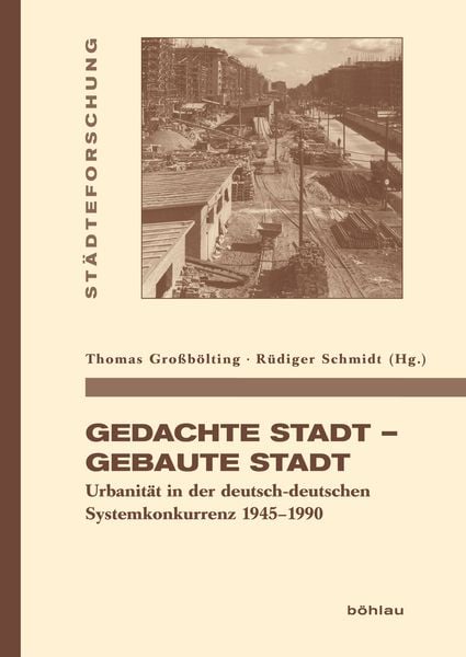 Produktbild: Gedachte Stadt &ndash; Gebaute Stadt