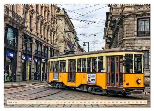 Produktbild: Ich fahre gern Stra&szlig;enbahn (Wandkalender 2026 DIN A2 quer), CALVENDO Monatskalender