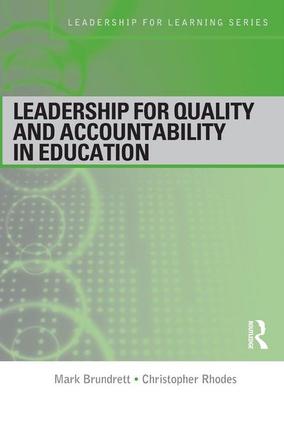 Produktbild: Leadership for Quality and Accountability in Education