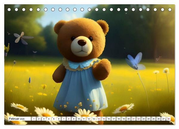 Produktbild: Sommerb&auml;rchen (Tischkalender 2026 DIN A5 quer), CALVENDO Monatskalender