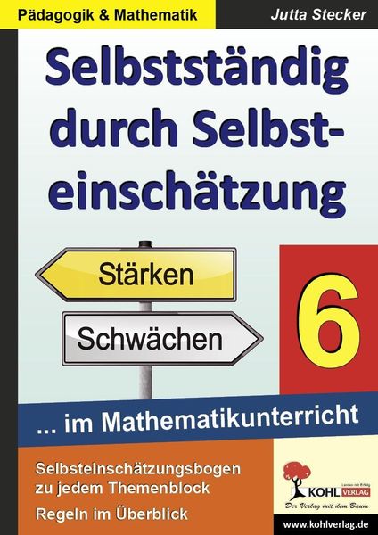 Produktbild: Selbstst&auml;ndig durch Selbsteinsch&auml;tzung im Mathematikunterricht 6. Schuljahr