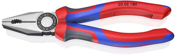 Knipex 03 02 180 Werkstatt Kombizange 180mm DIN ISO 5746