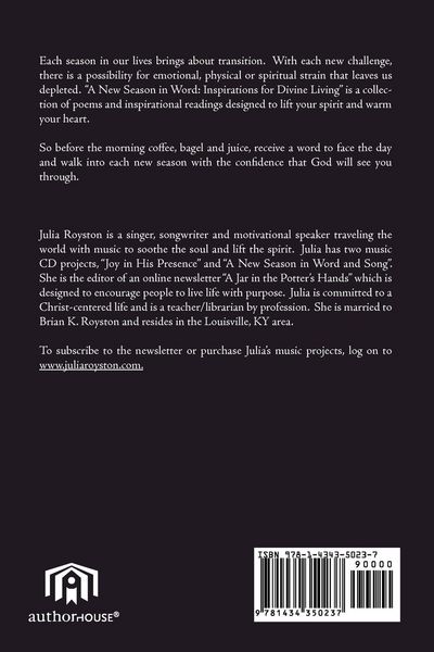 Produktbild: A New Season in Word