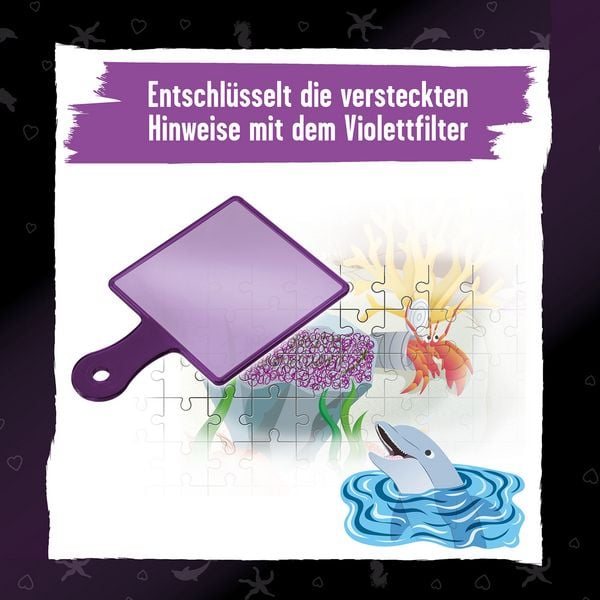 Produktbild: Krimipuzzle Die drei !!! Der Schatz der Delfine