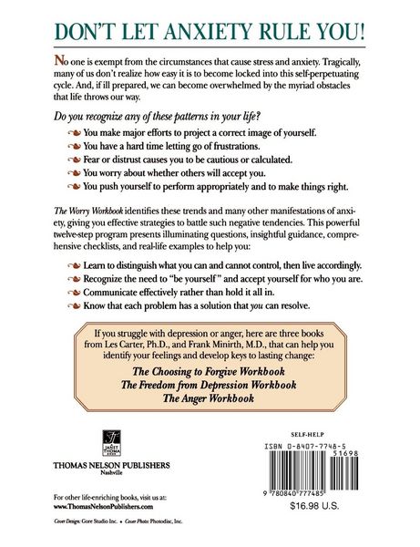 Produktbild: The Worry Workbook