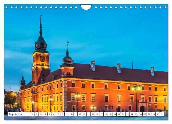 Produktbild: Europas Hauptst&auml;dte &ndash; lebenswerte Metropolen (Wandkalender 2026 DIN A4 quer), CALVENDO Monatskalender