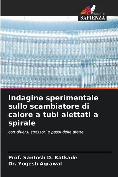 Produktbild: Indagine sperimentale sullo scambiatore di calore a tubi alettati a spirale