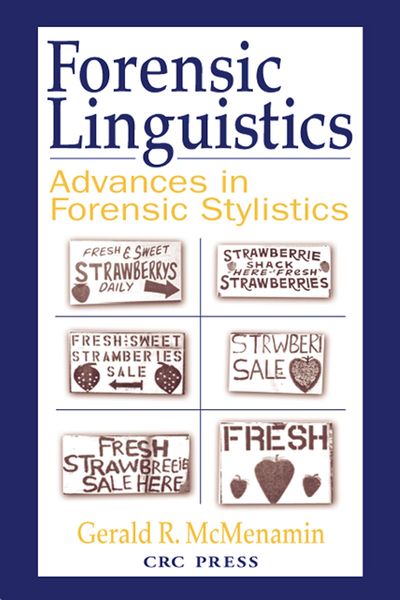 Produktbild: Forensic Linguistics