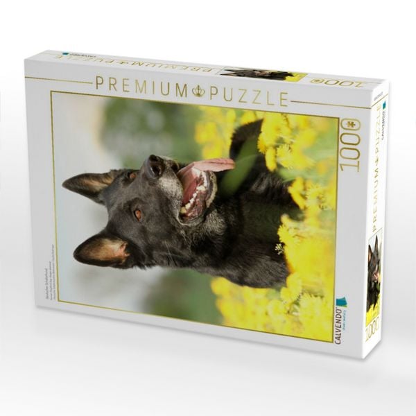Produktbild: CALVENDO Puzzle Deutscher Sch&auml;ferhund | 1000 Teile Lege-Gr&ouml;&szlig;e 64x48cm Foto-Puzzle f&uuml;r gl&uuml;ckliche Stunden