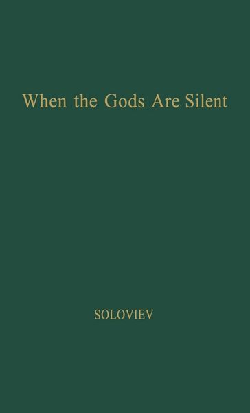 Produktbild: When the Gods Are Silent.