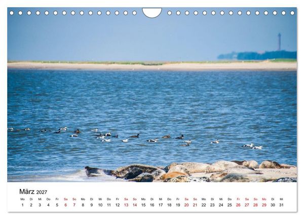 Produktbild: Reiseziele: Zwischen Nordsee und Alpen (Wandkalender 2027 DIN A4 quer), CALVENDO Monatskalender