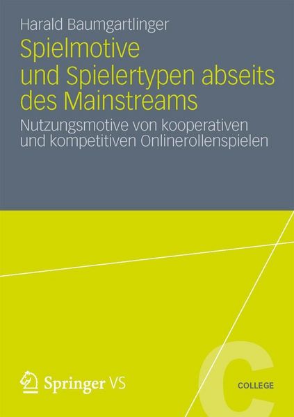 Produktbild: Spielmotive und Spielertypen abseits des Mainstreams