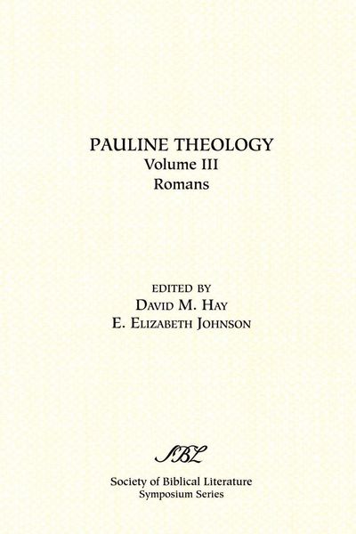 Produktbild: Pauline Theology, Volume III