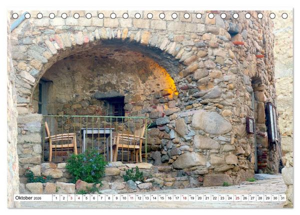 Produktbild: Urlaub Freiheit Korsika - fabelhafte Eindr&uuml;cke der Mittelmeerinsel (Tischkalender 2026 DIN A5 quer), CALVENDO Monatskalender