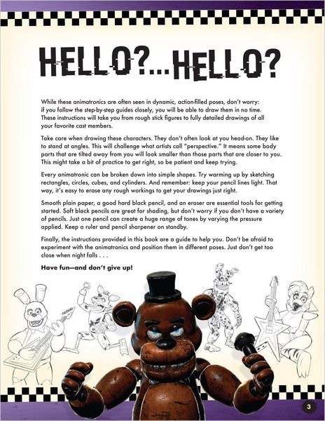 Produktbild: Five Nights at Freddy's How to Draw