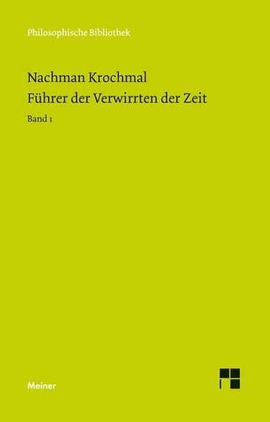 Produktbild: F&uuml;hrer der Verwirrten der Zeit. Band 1