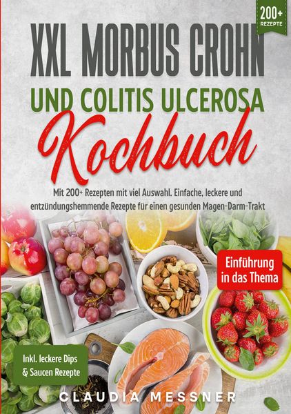 Produktbild: XXL Morbus Crohn und Colitis Ulcerosa Kochbuch