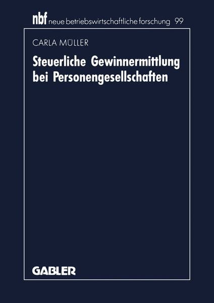 Produktbild: Steuerliche Gewinnermittlung bei Personengesellschaften