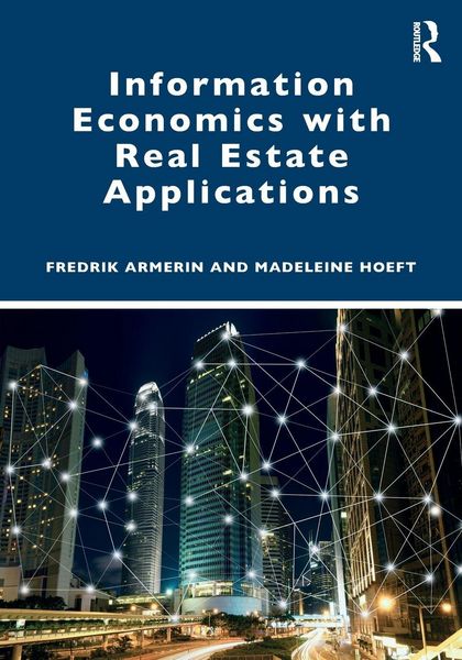 Produktbild: Information Economics with Real Estate Applications