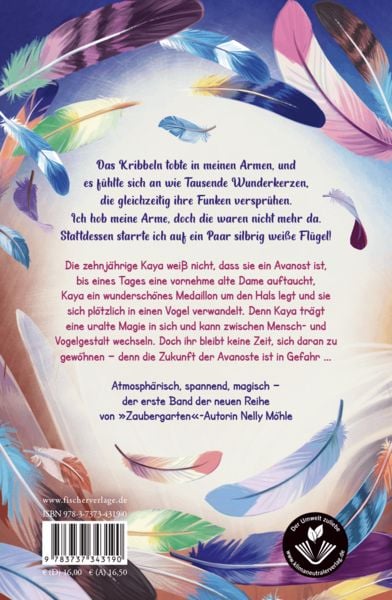 Produktbild: Kaya Silberfl&uuml;gel &minus; Das Geheimnis der magischen Federn