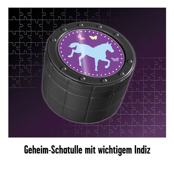 Produktbild: Krimipuzzle Die drei !!! Skandal auf dem Reitturnier