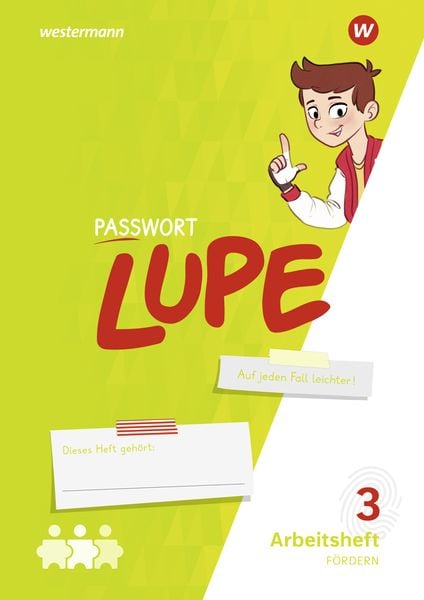 Produktbild: PASSWORT LUPE - Sprachbuch