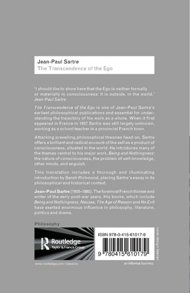 Produktbild: The Transcendence of the Ego