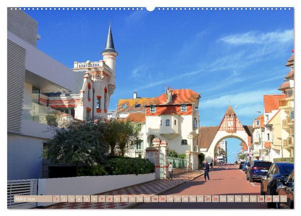 Produktbild: Le Touquet-Paris-Plage - Perle der franz&ouml;sischen Opalk&uuml;ste (Wandkalender 2026 DIN A2 quer), CALVENDO Monatskalender