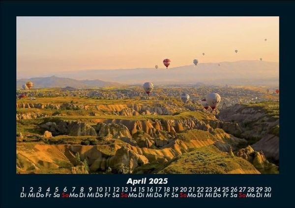 Produktbild: Landschaftskalender 2025 Fotokalender DIN A5