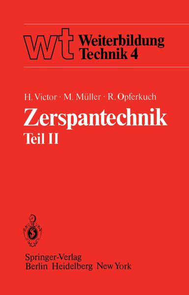 Produktbild: Zerspantechnik