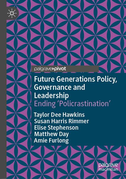 Produktbild: Future Generations Policy, Governance and Leadership