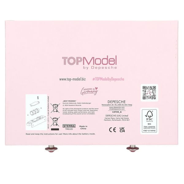 Produktbild: TOPModel gr. Schmuckk&auml;stchen mit Code und Sound MY BFF