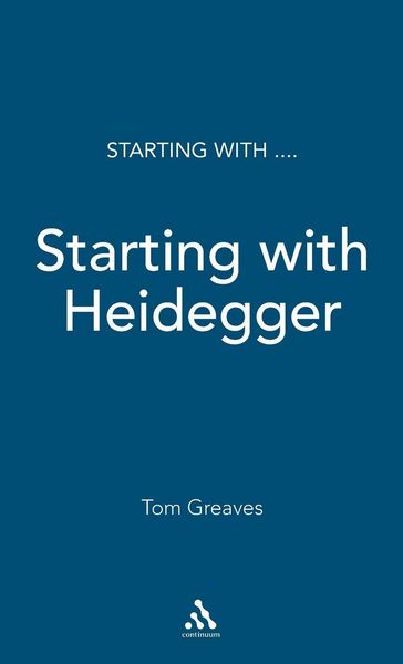 Produktbild: Starting with Heidegger