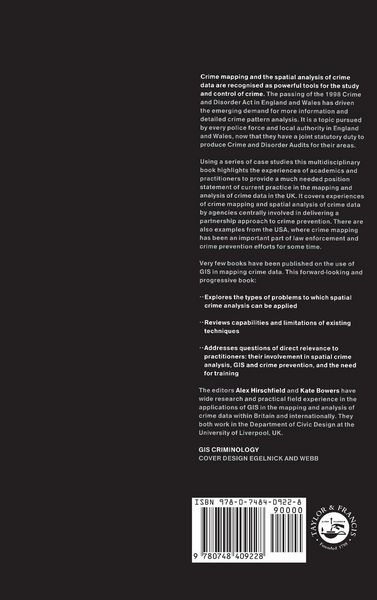 Produktbild: Mapping and Analysing Crime Data