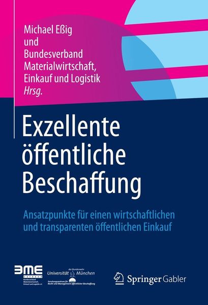 Produktbild: Exzellente &ouml;ffentliche Beschaffung