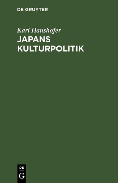 Produktbild: Japans Kulturpolitik
