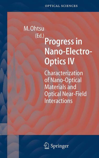 Produktbild: Progress in Nano-Electro Optics IV